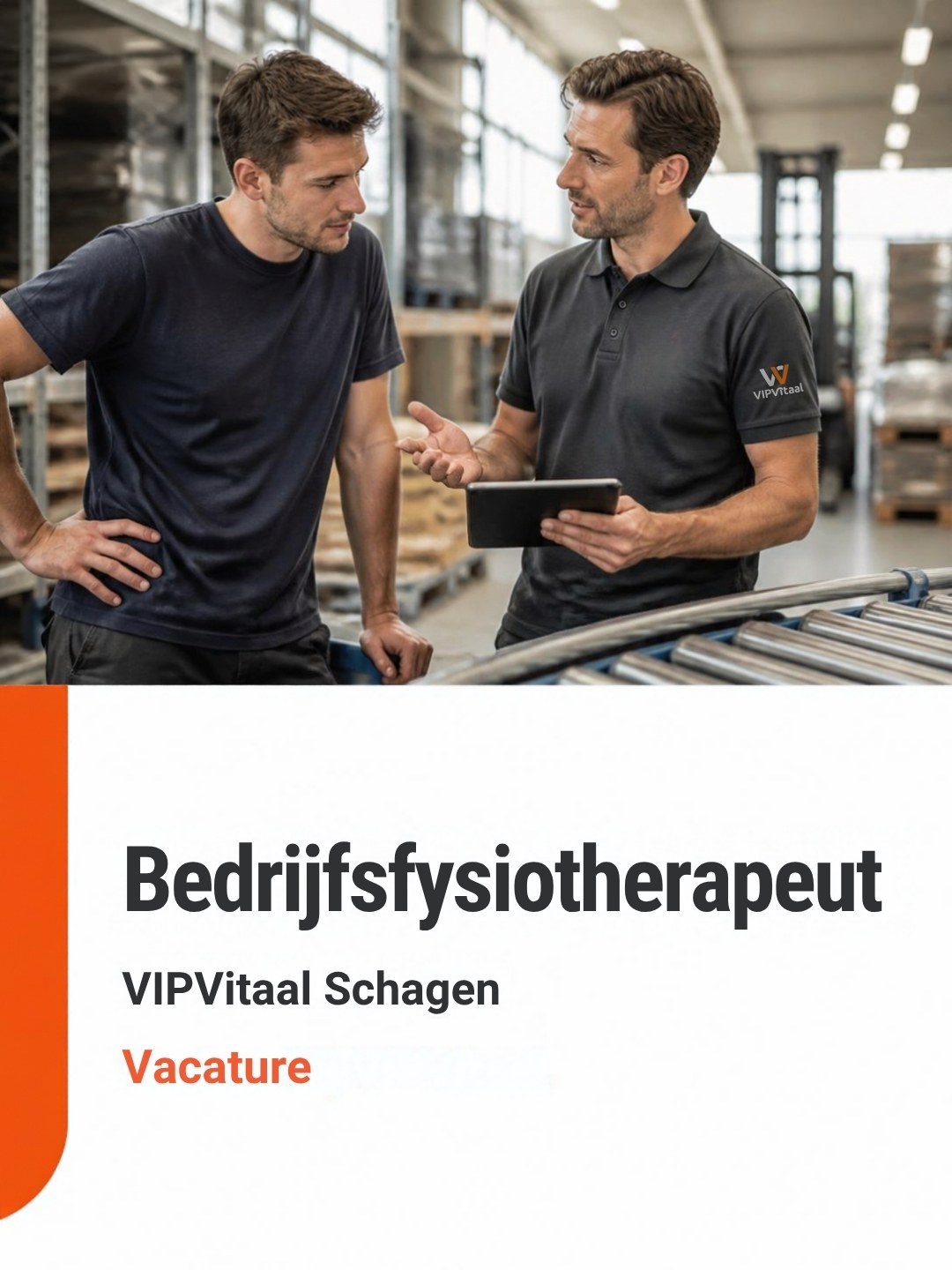 Vacature bedrijfsfysiotherapeut bij VIPVitaal in Schagen